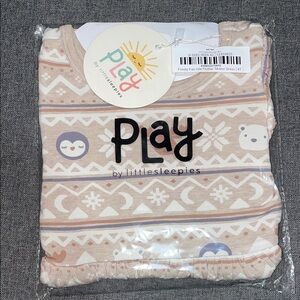 Little Sleepies Frosty Fair Isle Skater Dress